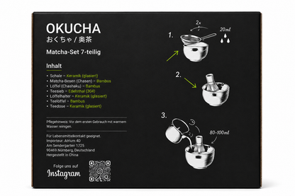 7-teiliges Matcha Set