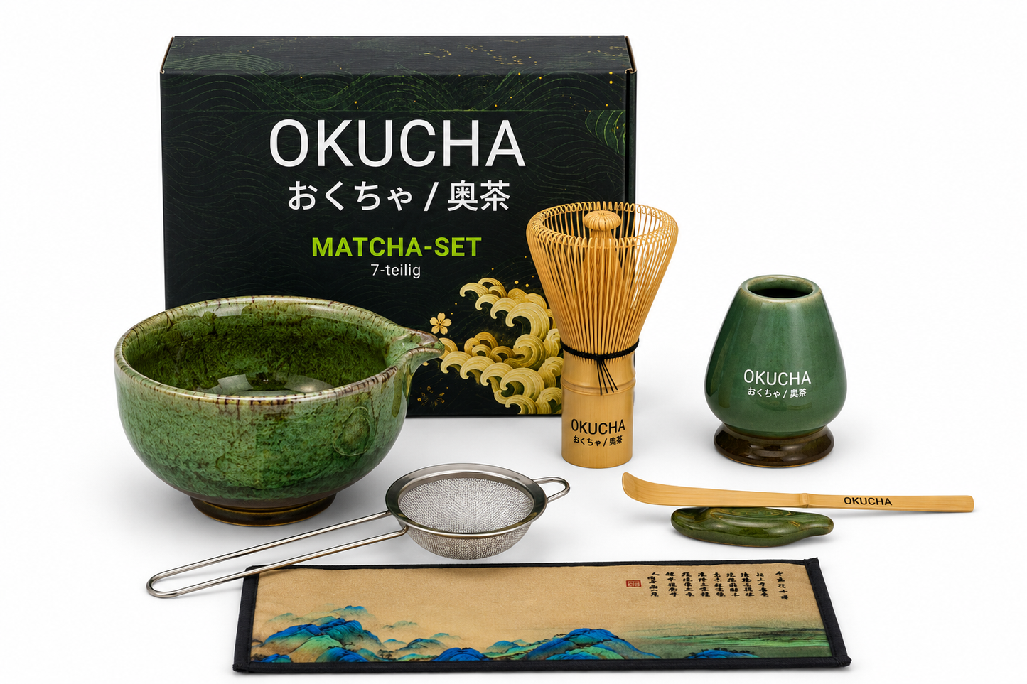 7-teiliges Matcha Set